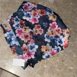 Floral Print Scarf